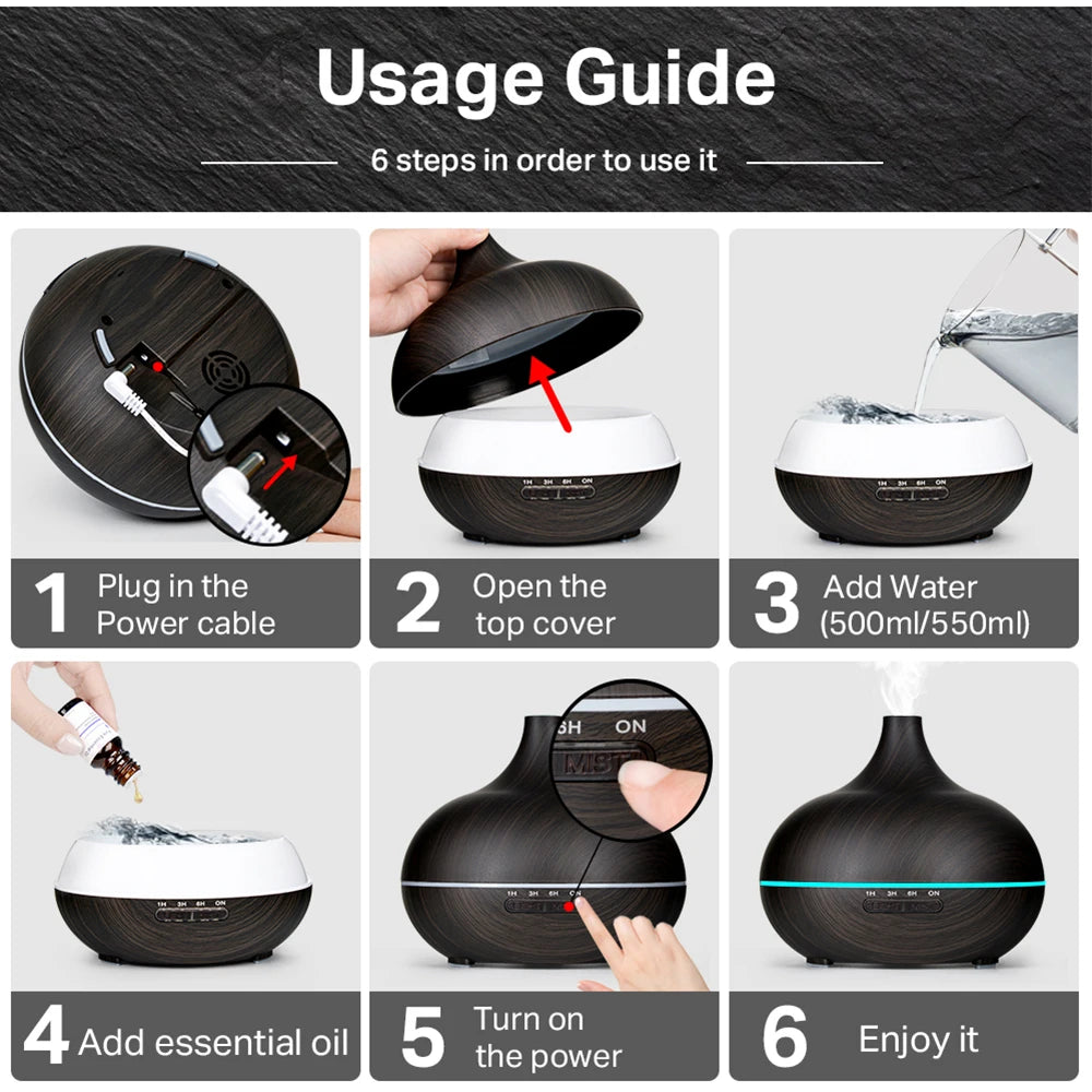 Aromatherapy humidifier